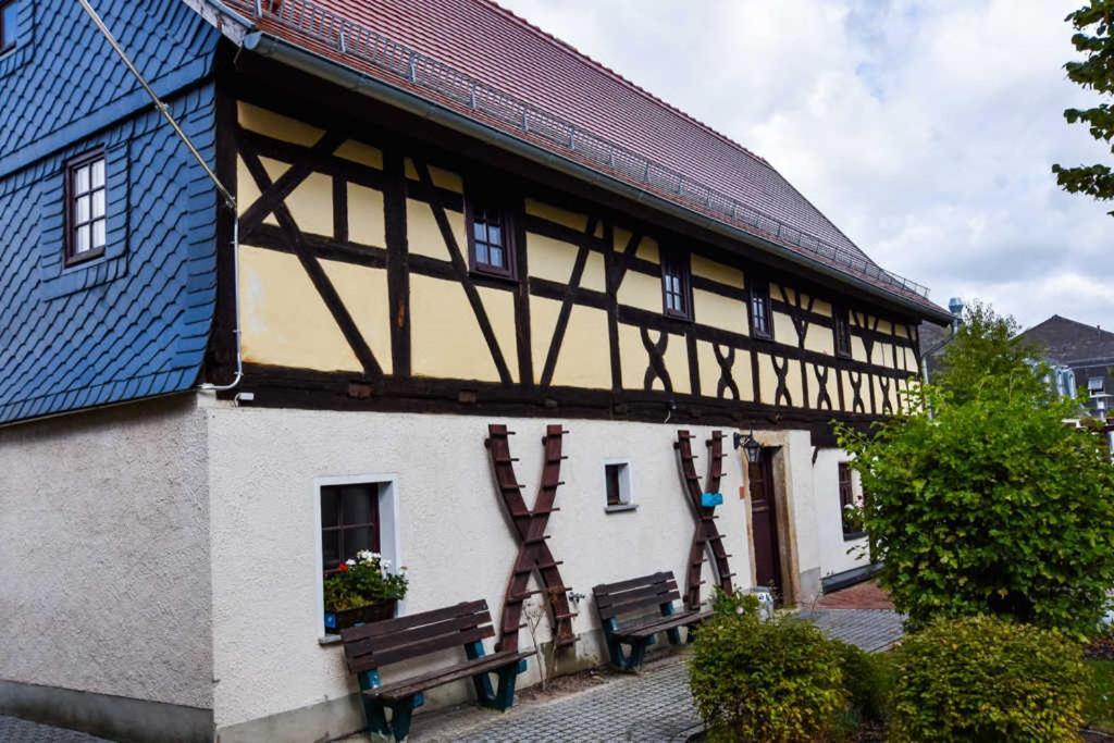 Lavendelhof Die Idyllische Landpension Crimmitschau Eksteriør bilde
